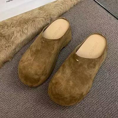 Модные женские туфли на высоком каблуке, мюли, обувь на платформе, модные шлепанцы, замшевые слинги, новая женская обувь 2025, осень, дизайнерские zapatos de mujer