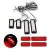 2025 New 4Pcs LED Car Interior Lamp Night Led Decoration Mini Light Ambient Lighting Car Styling Light