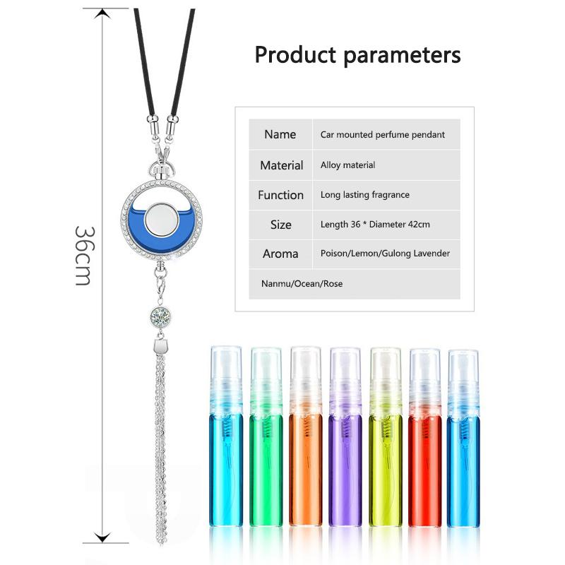 OFK3 Car mounted perfume pendant Freshener Hanging Perfume Pendant Auto Essential Oils For Mercedes Benz AMG W176 W212 W168 W222 W204