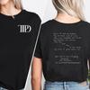Футболка The Tortured Poets Department Мерч тура Eras Футболка TTDP Все справедливо в любви и поэзии Футболки Chairman Streetwear