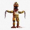 Withered Chica Fnaf World Fnaf World Five Nights At Freddy's 2 Iron-on Transfers For Clothing Tshirt Bag Heat Transfer Stickers Iron On Patches