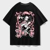 Anime Nezuko Characters T-Shirt Playing Gaming Novelty T-Shirts Short-Sleeved Tshirt Autumn 100 Cotton Kawaii Aesthetic