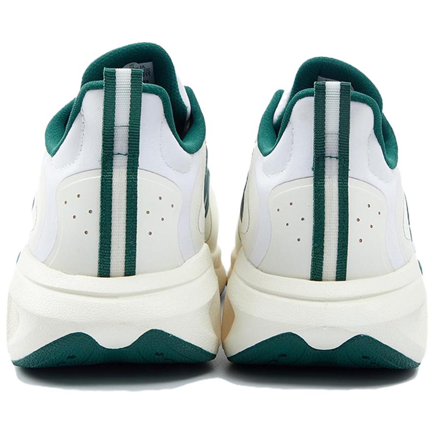 Adidas All Day Power Comfortable Versatile Breathable Low-Top Lifestyle Casual Shoes Unisex Casual Shoes White Green IH6028