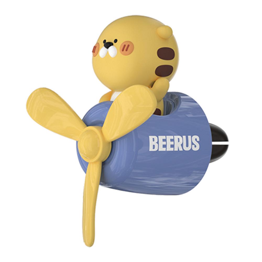 Car Air Freshener Vent Clip Cartoon Pilot Oil Diffuser Vent Clip Rotating Propeller Automotive Air Outlet Fan Cute Car Diffuser