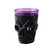 Luminous LED Skull Head Wine Cup Glow In the Dark Wine Glass for Spooky Celebrations