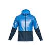 Hybrid Zip-Up Windbreaker Jacket Men Jackets Blue 1306456-437