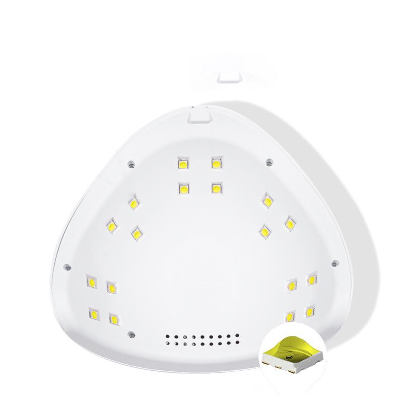 Новая светодиодная лампа для сушки ногтей, 18 УФ-ламп, сушка всех гель-лаков, зарядка через USB, профессиональное маникюрное оборудование