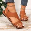 Shoes Female Thong Women's Sandals Plus Size Casual Sandals Women Round Toe Flat with Outdoor Shoes Women Zapatos