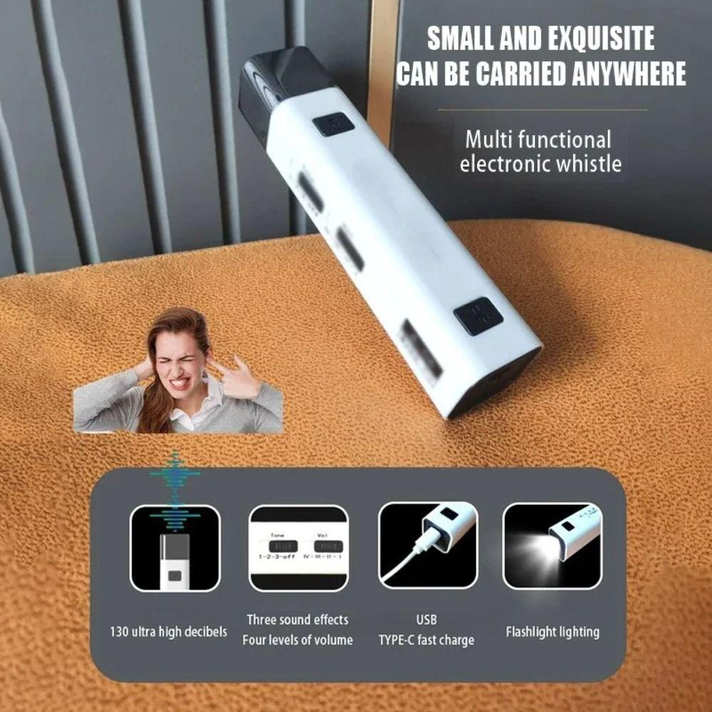 Rechargeable Electronic Whistle Multifunctional Training Equipment New Referee Whistle