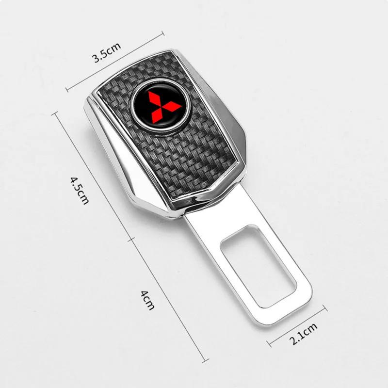 Прочный адаптер-заглушка ремня безопасности Автоаксессуары для Mitsubishi Ralliart Lancer EX Triton Outlander ASX Pajero L200 EQ1
