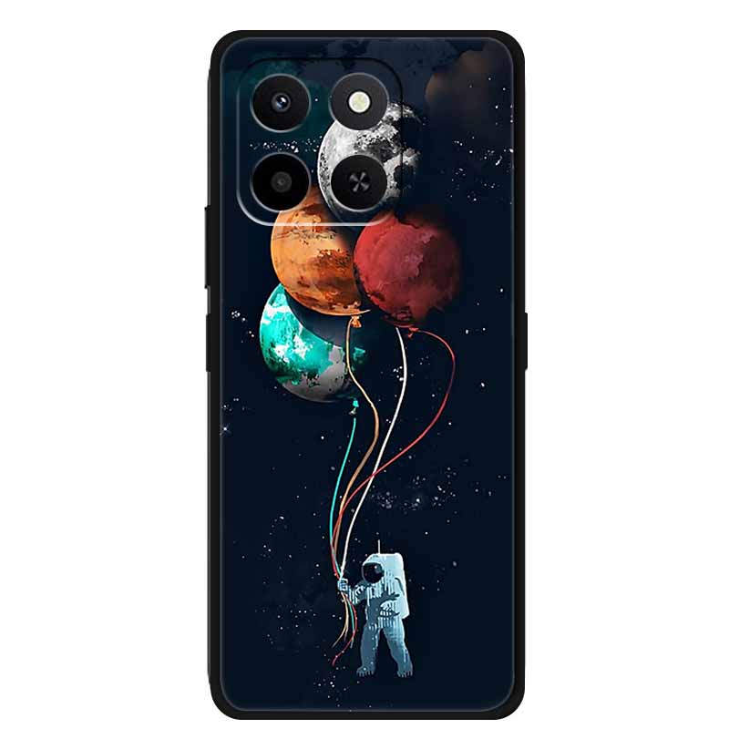 Для Honor 400 Умный Чехол Coque Крутой Животное Волк Мягкая Черная Силиконовая Задняя Крышка Для Honor Play 10T 5G Чехол 10 T Ударопрочный Funda