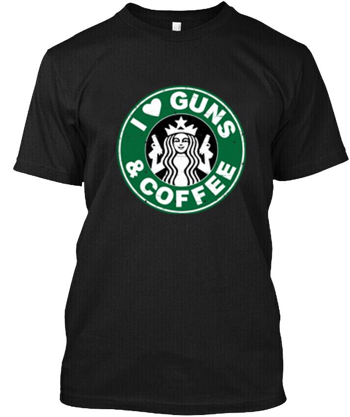 New Limited i love guns i love coffee #11 MAN WOMAN T-Shirt Size S to 5XL