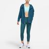 Nike Логотип Однотонная куртка с капюшоном и длинным рукавом Женские куртки Цвет: Глициниево-синий DQ1170-460