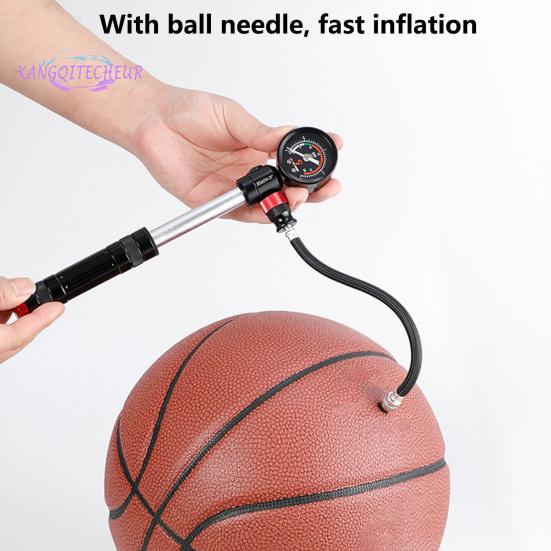 Велосипедный надувной насос, водонепроницаемый, алюминиевый сплав, шкала высокого давления, велосипедный воздушный насос, товары для дома