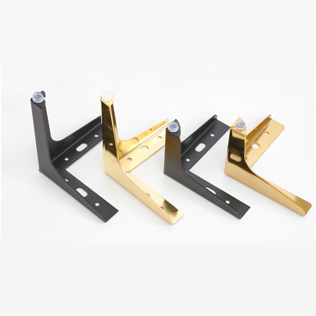 Pack of 4 Metal Cabinet Feet High Strength Metal Furniture Feet Upgrades for Modern Furniture Including Sofas & Chairs