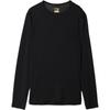 Long Sleeve Cut and Sew Long M Merino 200 Oasis LS Crewe Black L [Ice Breaker] T-Men's