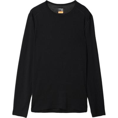 Длинный рукав, выкройка и пошив, длинный, M, мериносовая шерсть 200 Oasis LS Crewe, черный, L [Ice Breaker] T-Men's