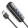 USB C/USB удлинитель Длинный USB-кабель USB C разветвитель 4-портовый USB 3.0 адаптер USB-адаптер для камеры телефона ПК клавиатур