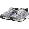 New Balance Ткань MR530 Y2K Удобные Амортизирующие Прочные Низкие Кроссовки для Бега Детские кроссовки Белый Серебристый PZ530ADE