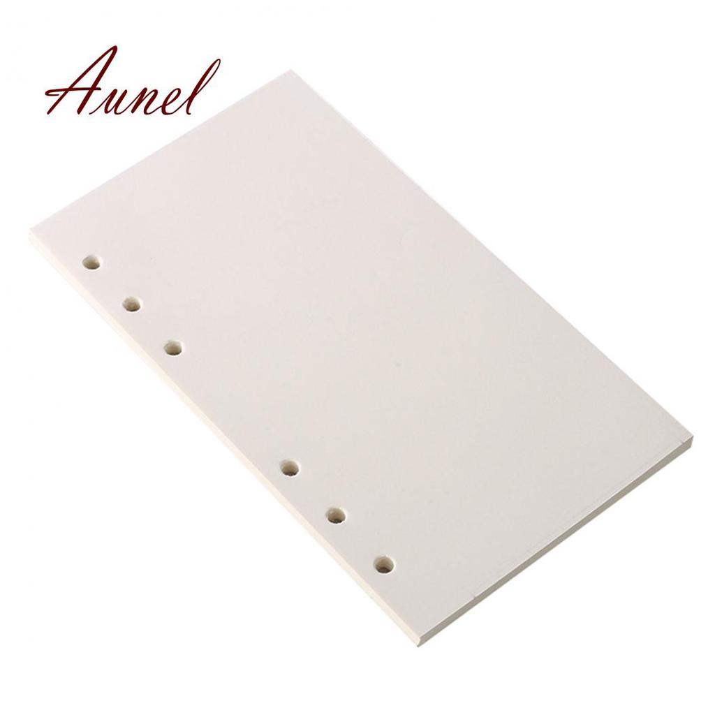 40 A5 / A6 Filling Paper Loose-Leaf Notebook 6 Hole Office Stationery