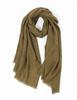 Yak Wool Solid Color Extended Shawl - Warm, Fashionable Scarf for Men and Women