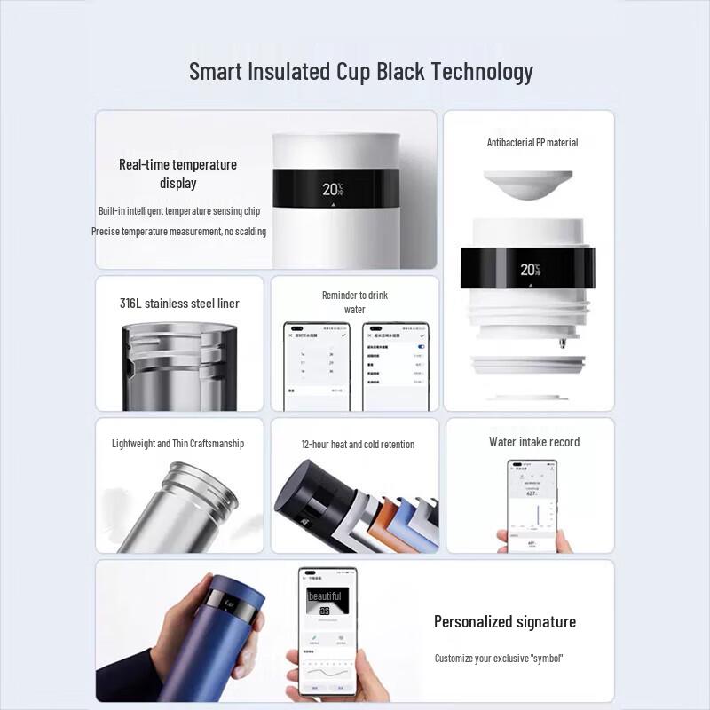 Haers Huawei Smart Selection Insulated Water Bottle