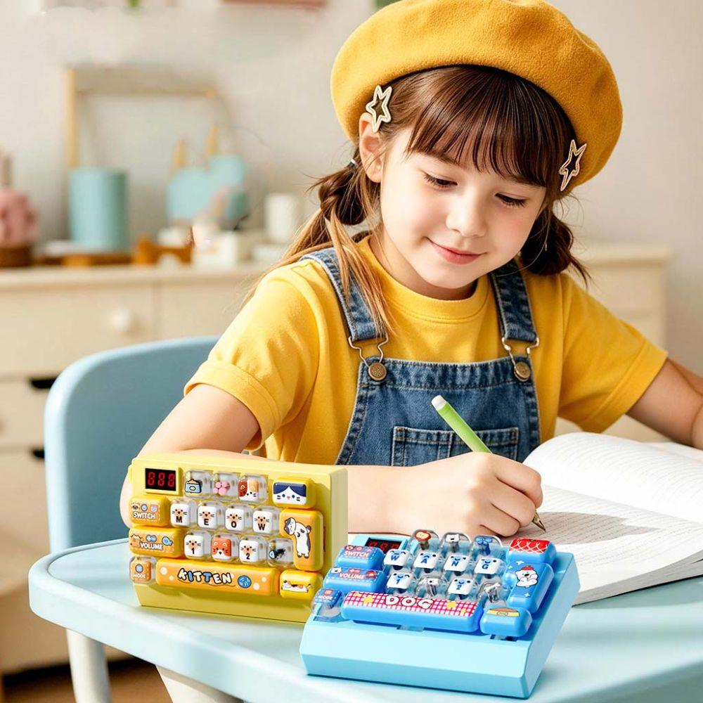 18-Key Pop Fidget Toy Focus Training Toy Speed Push Game Reaction Training Puzzle Toy Travel Game