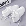 Fashion White Shoes Women's 2025 Spring and Autumn New Women's Shoes Student Flat Trendy Shoes All-match Sports Casual Sneakers