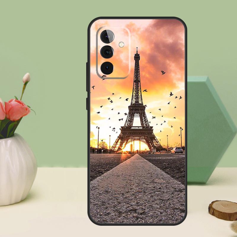 Париж Эйфелева башня Франция Для Samsung Galaxy A56 A26 A36 A16 A06 A53 A33 A13 A12 A32 A52 A55 A35 A15 A54 A34 A14 Чехол