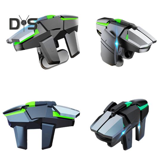 2Pcs Mobile Game Controller Trigger Universal Easy To Install High Sensitive Shoot Aim Gaming Controller Gamepad Grip Joysticks