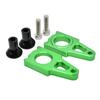 Motocycle CNC For Kawasaki Rear Axle Blocks Chain Adjuster KX 125 250 250F 450F KX125 KX250 KX250F KX450F KLX450R 2003 2016 2018