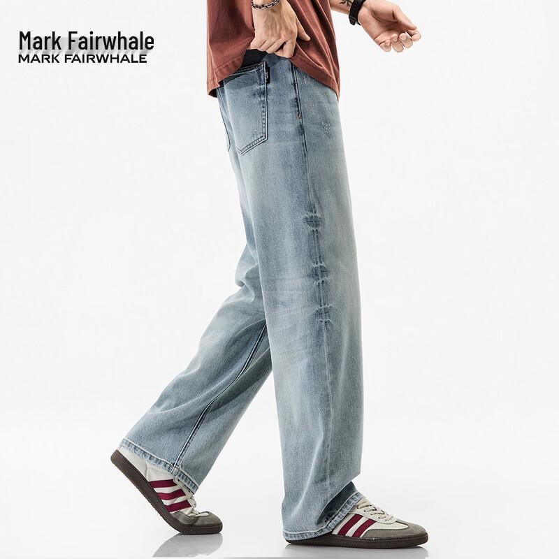 Мужские джинсы прямого кроя от Mark Fairwhale