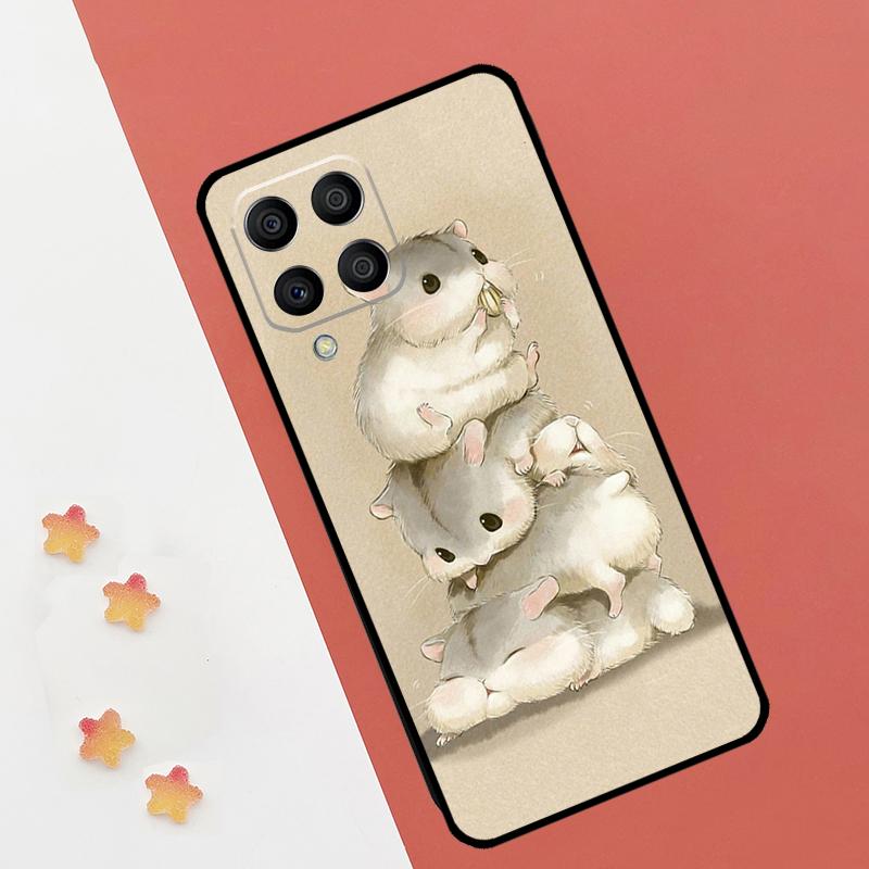 Hamster Art For Samsung Galaxy M11 M21 M31 M13 M33 M35 M53 M55 M15 M14 M34 M54 M12 M32 M52 M06 M16 Case