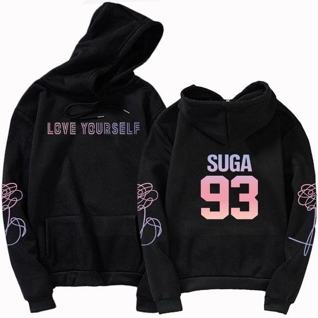 Bangtan boy RM, Jimin, Jin, V, Jung Kook, SUGA, j-hope hoodie