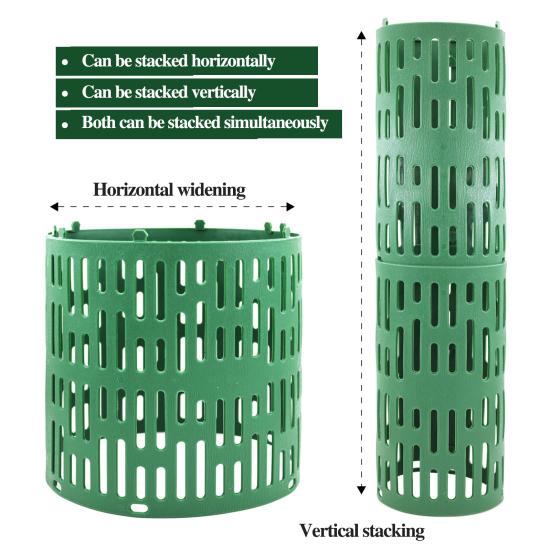 6 Pcs Tree Trunk Guards Reusable Trunk Protector Easy Assembly Tree Bark Guard Wrap for Protecting Trees from Animals Lawn Mowers
