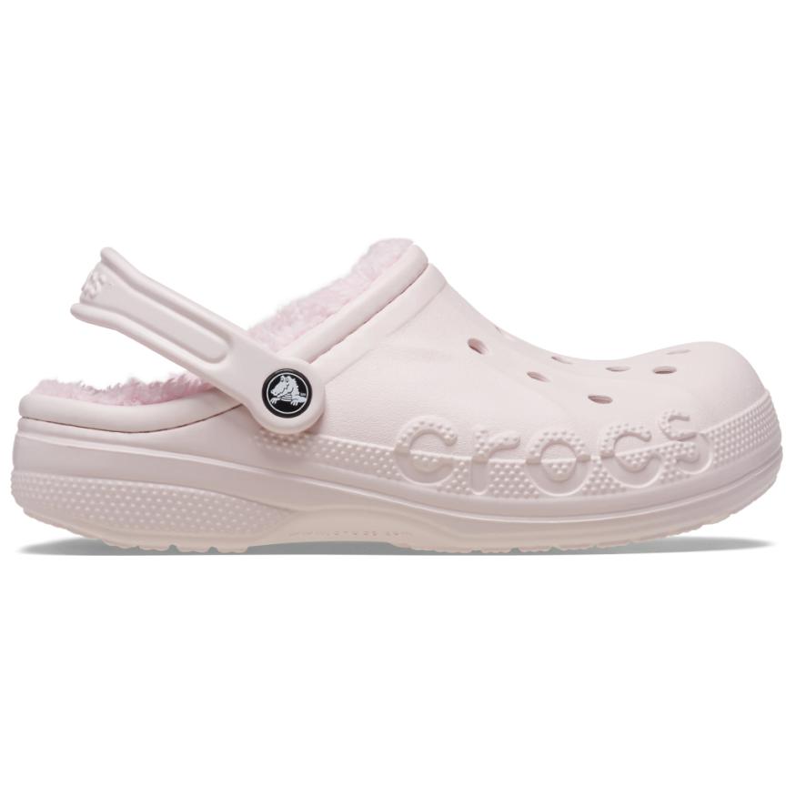 Crocs Baya Флисовые Удобные Универсальные Клоги Мужская Обувь Розовый 205969-6PS