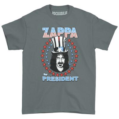 Мужская футболка Frank Zappa For President - Звездно-полосатая футболка Хэви-метал