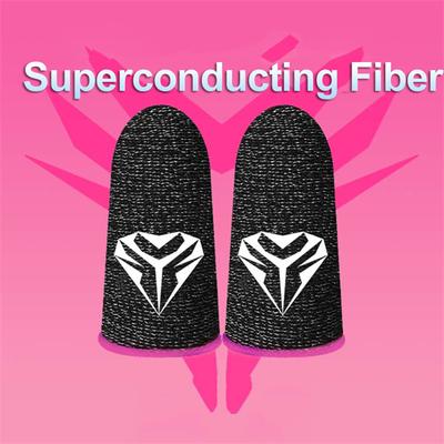 1 пара игровых напальчников, дышащие кончики пальцев для мобильных игр PUBG, сенсорный экран, напальчники, чехол, чувствительный к мобильному прикосновению