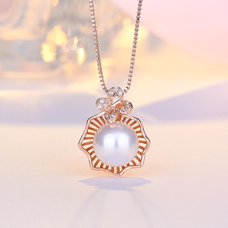 Lindon Women Necklace Pendant Copper Alloy Zircon Fashion Gift