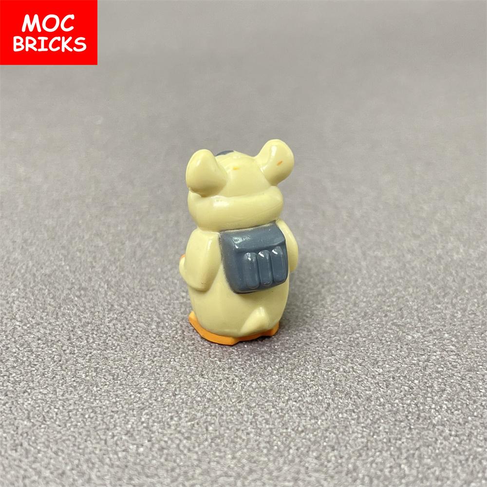 MOC Bricks Treasure Map Compass little hamster Accessories Building Blocks DIY Model Toys Dolls For Kid