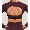 Gymshark Adapt Animal Long Sleeve Crop Top Cherry Purple Reset Pink B4c2z Pcgp