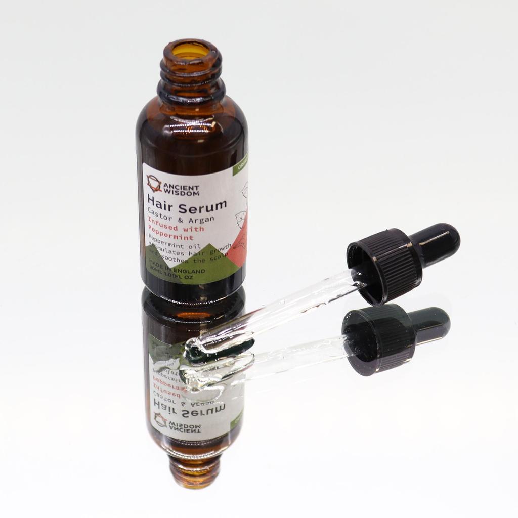2x Hair Growth Serum Organic Peppermint 30ml