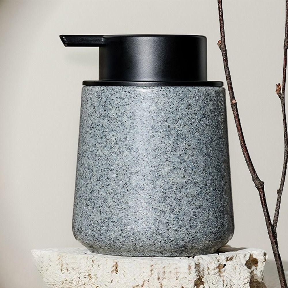 Refillable Wood Grain Soap Dispenser 250ml Liquid Lotion Storage Bottles  Face Wash