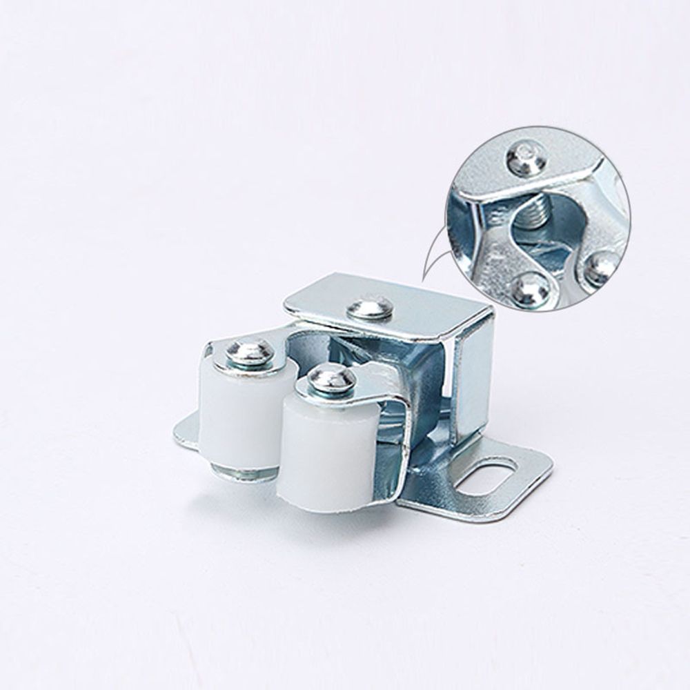2SET Wardrobe Screws Hardware Magnet Closer Damper Buffer Cabinet Catches Door Stopper