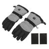 1 Pair Heated Gloves Battery Powered Waterproof Winter Heating Gloves with Reflective Strip for