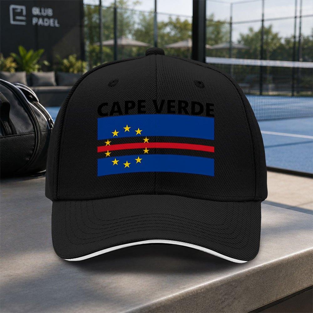 Cape Verde Flag Adjustable Baseball Cap  Lightweight Printed Unisex Hat for Outdoor Weddings Parties