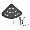 Shower Shelf Wall Mounted Triangular Corner Shelves Storage Rack Organizer for Home Bathroom Rest
