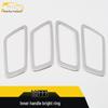 18 Izeh Interior Door Handle Decorative Frame and Armrest Sticker Set