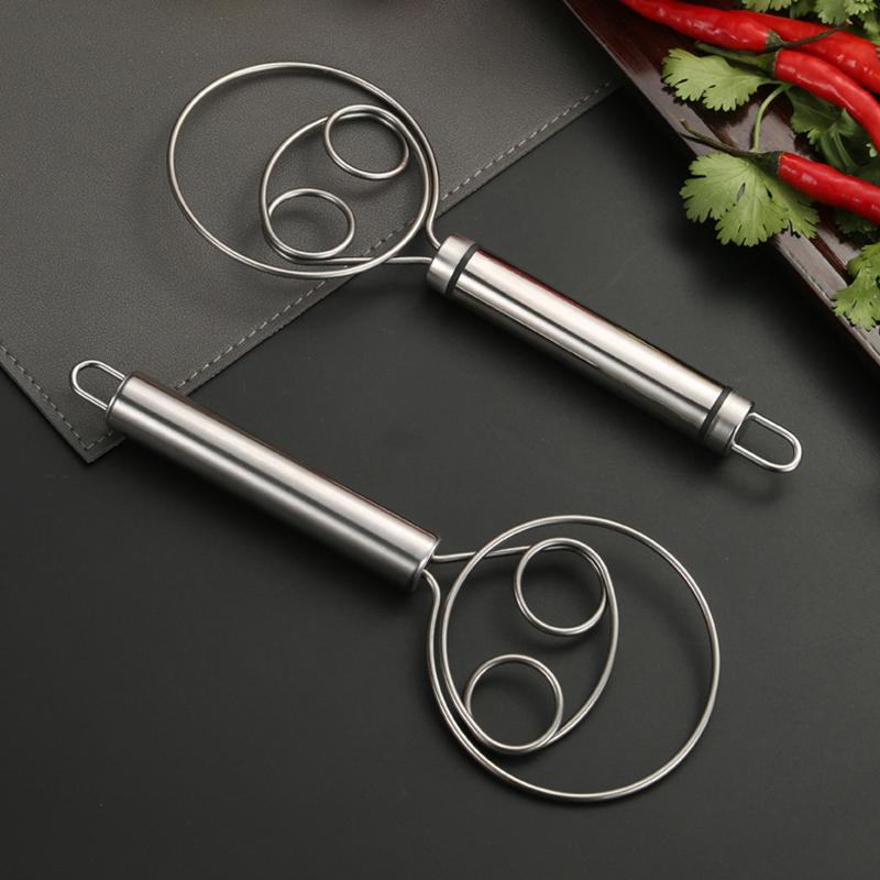 Household Stainless Steel Pasta Mixer Multifunctional Fast Egg Dough Beater Flour Whisk Cake Mixing Pasta Kitchen Baking Tool