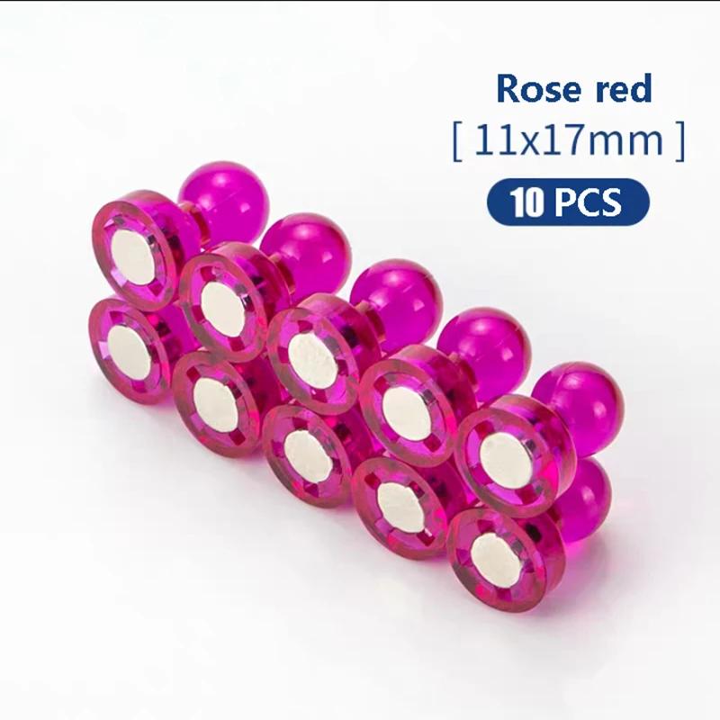 Сильные неодимовые магниты для доски объявлений, самодельные магниты для доски на холодильник, использование в офисной рекламе, образовании и других целях, 10 шт.